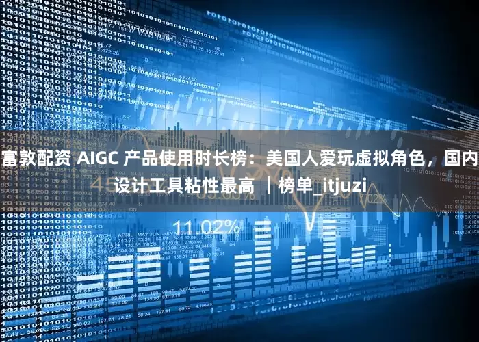 富敦配资 AIGC 产品使用时长榜：美国人爱玩虚拟角色，国内设计工具粘性最高 ｜榜单_itjuzi