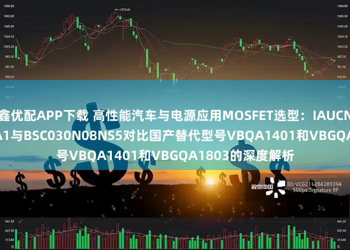 鑫优配APP下载 高性能汽车与电源应用MOSFET选型：IAUCN04S7N004ATMA1与BSC030N08NS5对比国产替代型号VBQA1401和VBGQA1803的深度解析
